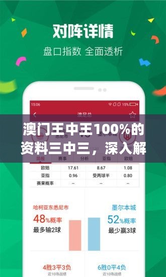三中三澳門，探索神秘之地，揭示獨(dú)特魅力，探索神秘魅力，澳門三中三之旅揭秘獨(dú)特風(fēng)采