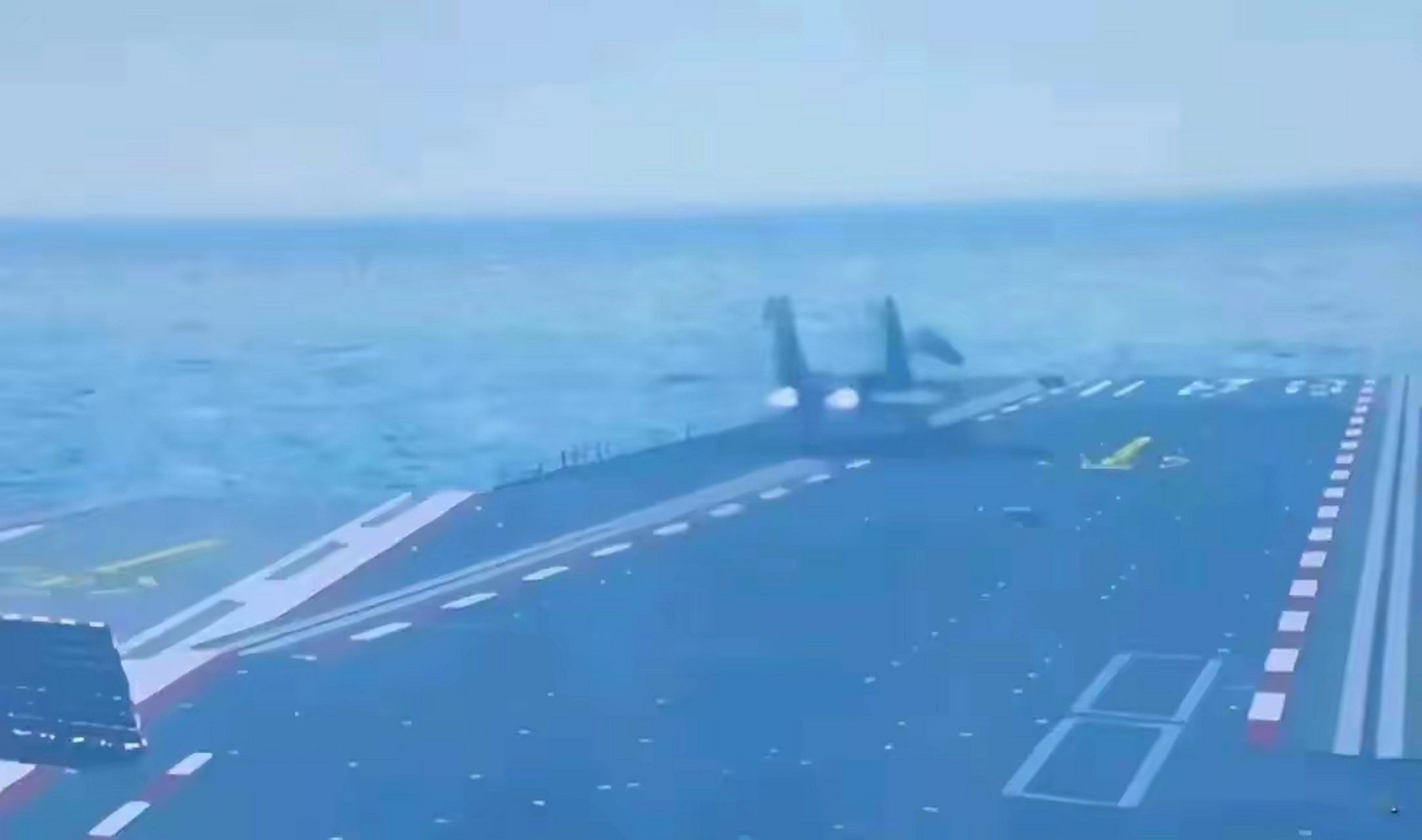福建艦首次彈射殲-15，揭示中國(guó)海軍邁向新時(shí)代的里程碑事件，福建艦首次彈射殲-15，中國(guó)海軍新時(shí)代的里程碑事件