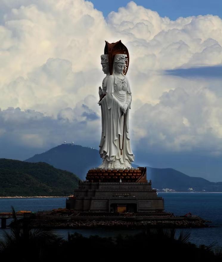 南海觀音，神秘與莊嚴(yán)的海洋圣地，南海觀音，神秘莊嚴(yán)的海洋圣地