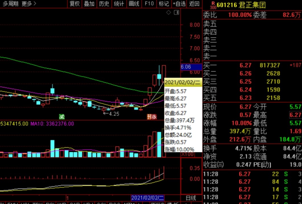 君正集團(tuán)股票行情深度解析，君正集團(tuán)股票行情全面解析